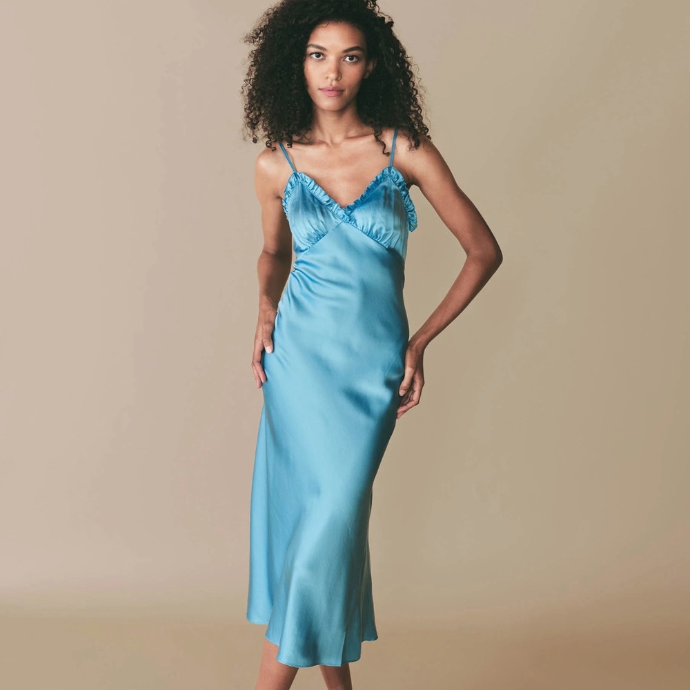 Doen Sandia Dress Blue Topaz